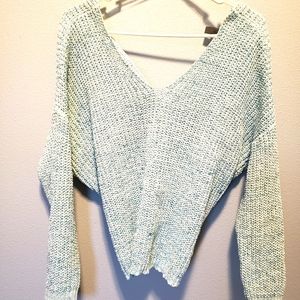 Francesca Ayla twisted back sweater